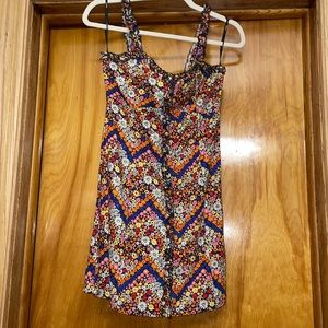 🎉 3 items for $20! Floral Cami Button Down Dress 🌸